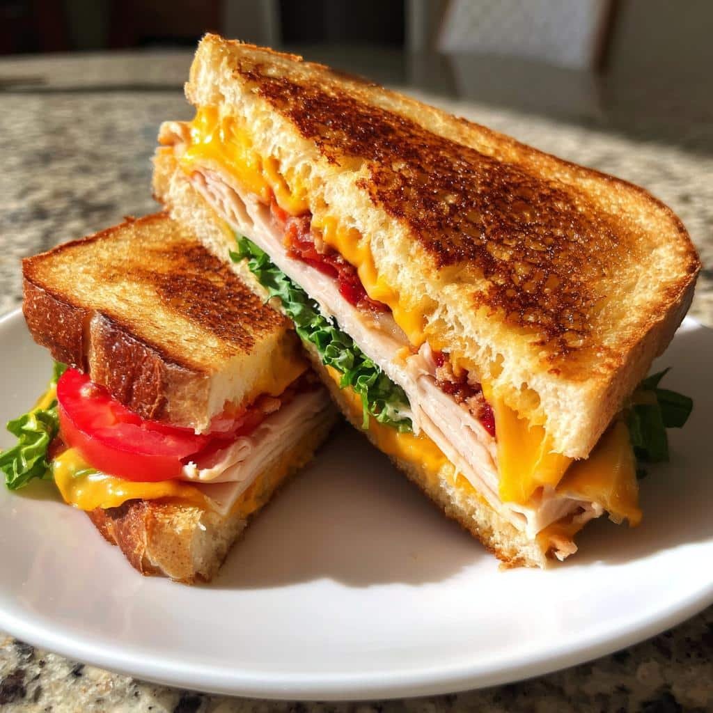 Air Fryer Layered Aesthetic Sandwich - detail 1