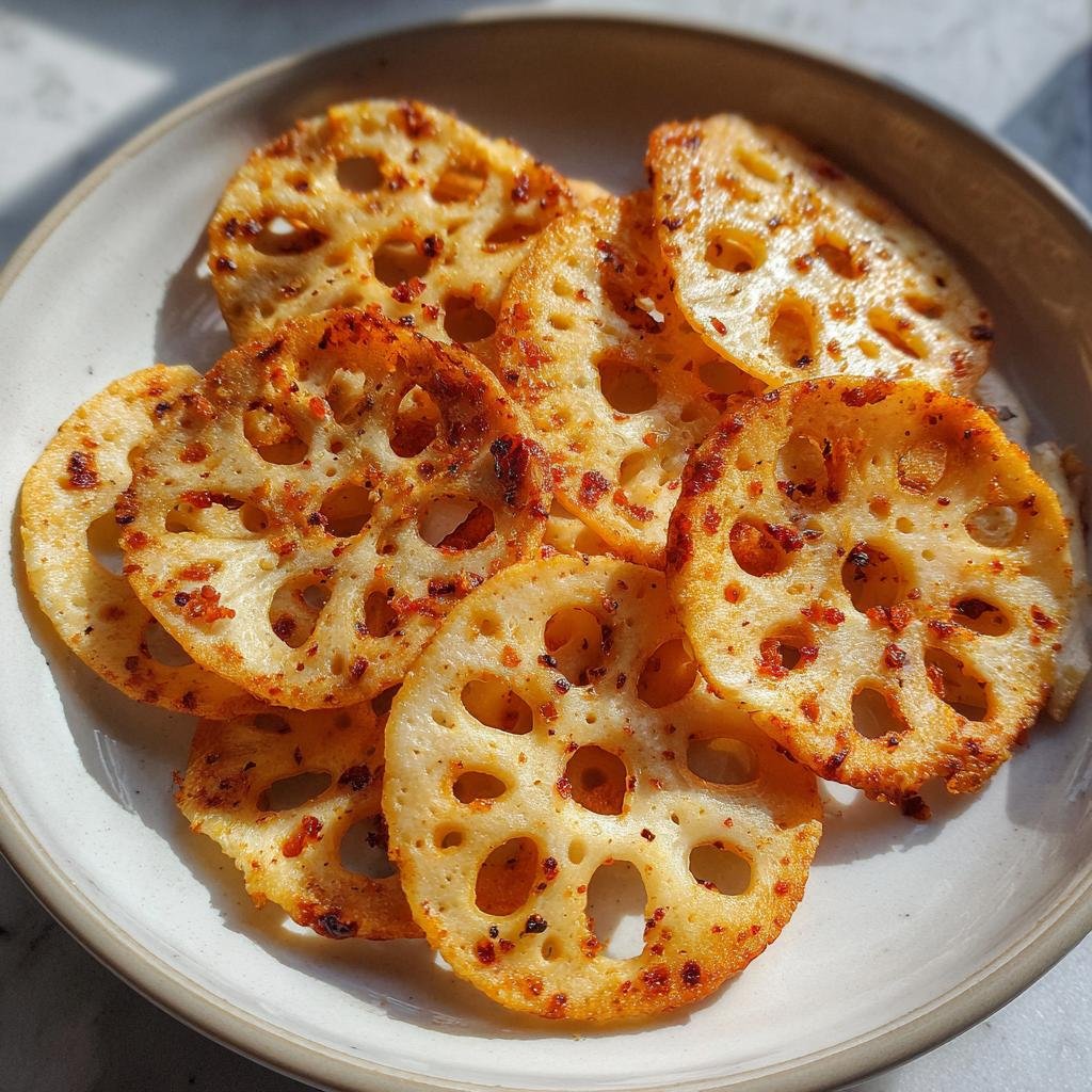 Air Fryer Lotus Root Chips (Asian Trend) - detail 1