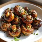 Air Fryer Mushrooms Garlic Butter