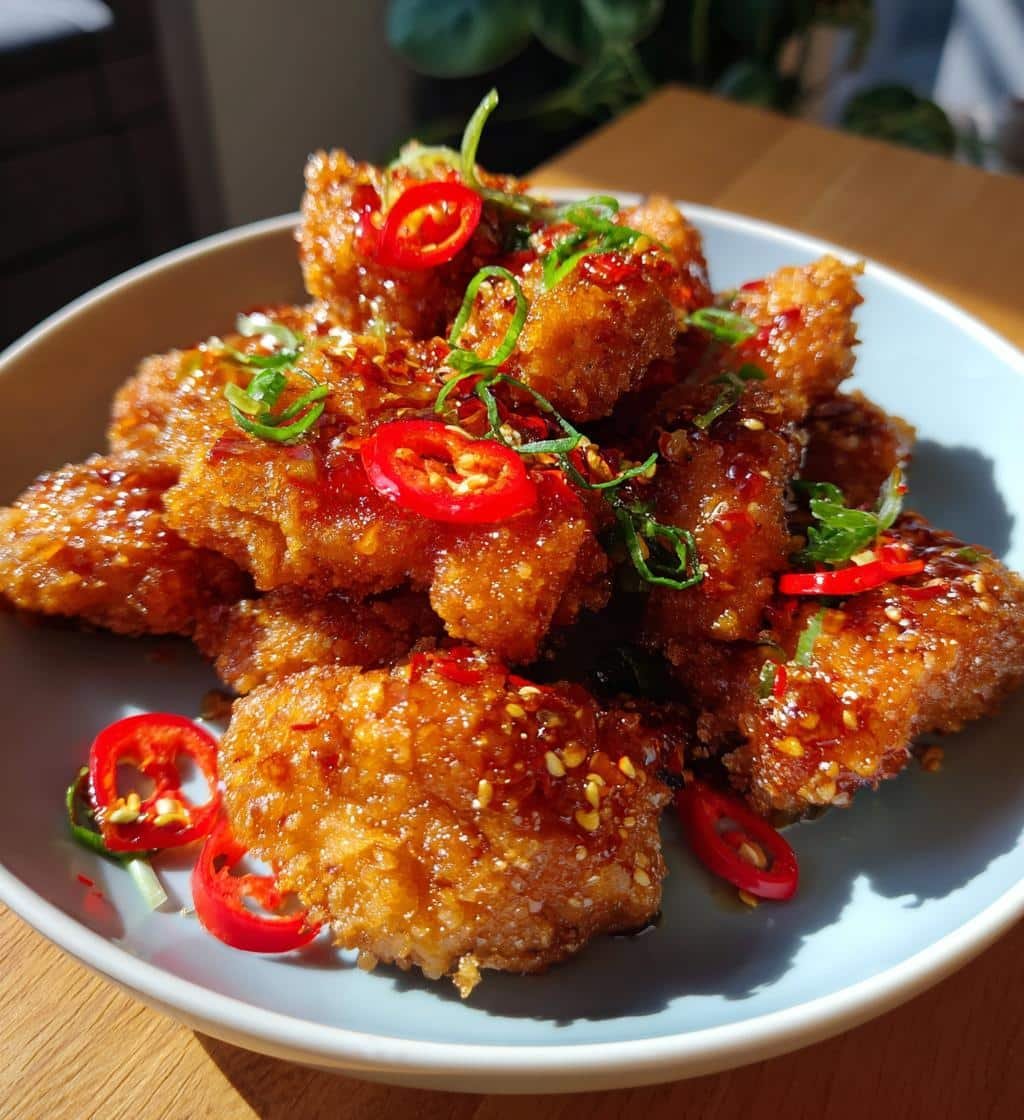 Air Fryer Nuggets with Vietnamese Fish Sauce Glaze - detail 1