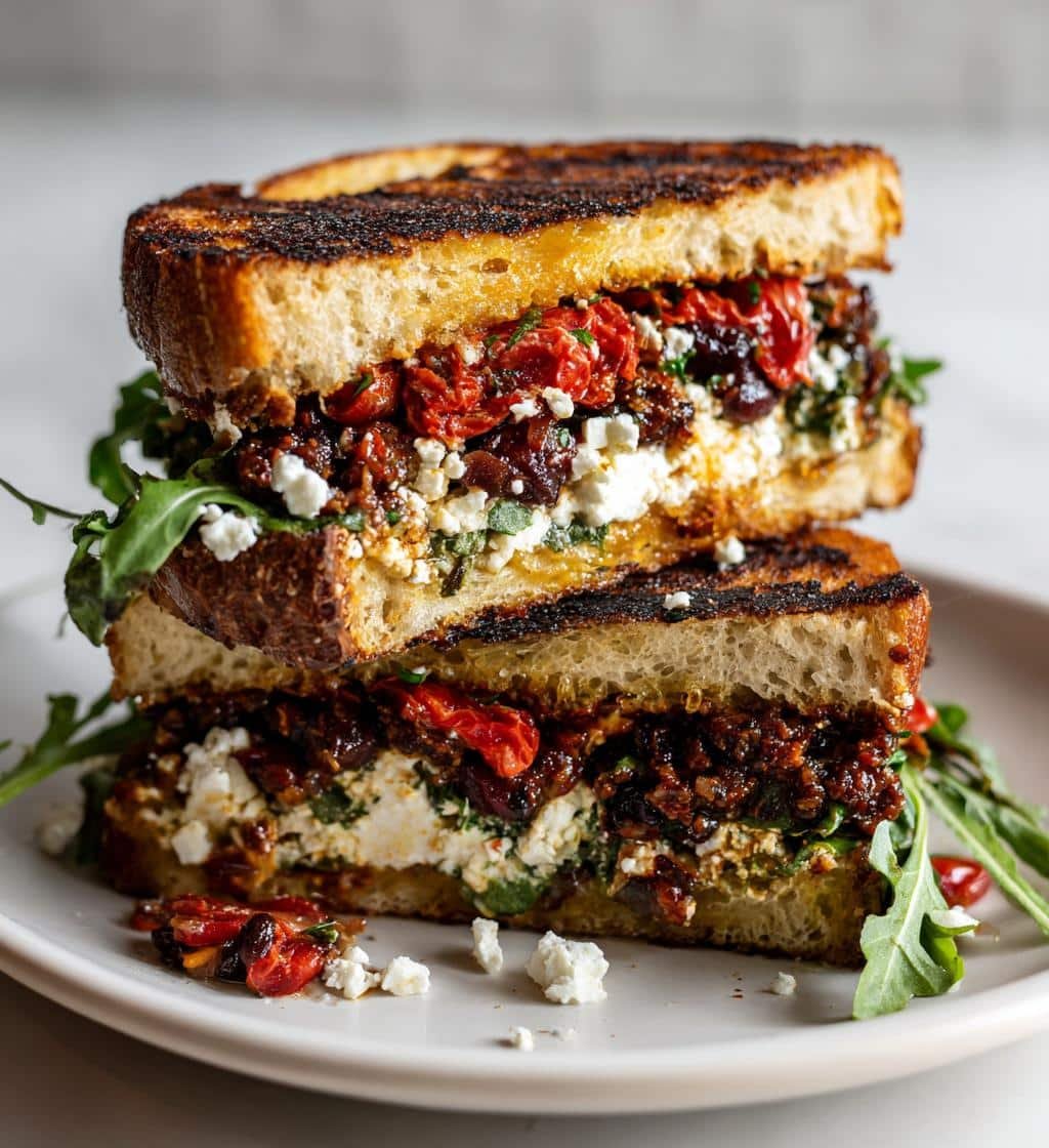 Irresistible 15-Minute Air Fryer Olive Tapenade Sandwich 4 Air Fryer Olive Tapenade Sandwich - detail 1