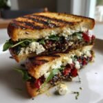 Air Fryer Olive Tapenade Sandwich