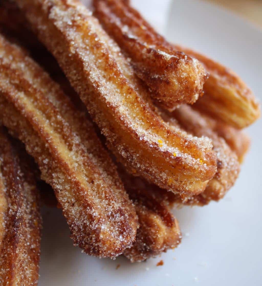 Air Fryer Orange Zest Churros