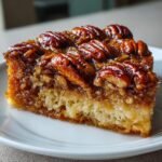 Air Fryer Pecan Upside Down Cake