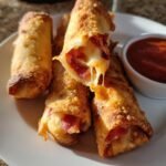 20-Minute Air Fryer Pepperoni Pizza Cheese Sticks: Irresistible! 5 Air Fryer Pepperoni Pizza Cheese Sticks