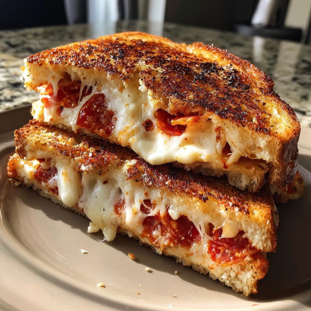 Air Fryer Pizza Grilled Cheese - detail 1