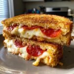 Air Fryer Pizza Grilled Cheese