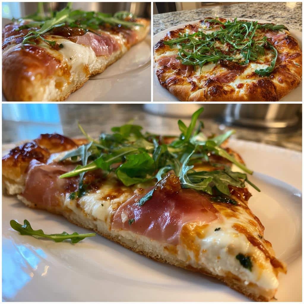 15-Minute Air Fryer Prosciutto & Fig Jam Pizza Bliss 4 Air Fryer Prosciutto & Fig Jam Gourmet Pizza - detail 1
