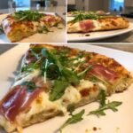 Air Fryer Prosciutto & Fig Jam Gourmet Pizza