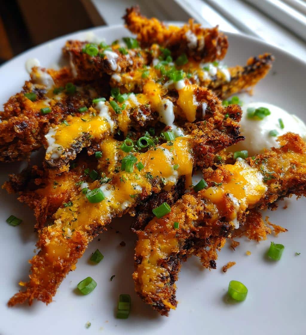 Air Fryer Quick Loaded Portobello Mushroom Fries 4 Air Fryer Quick Loaded Portobello Mushroom Fries - detail 1