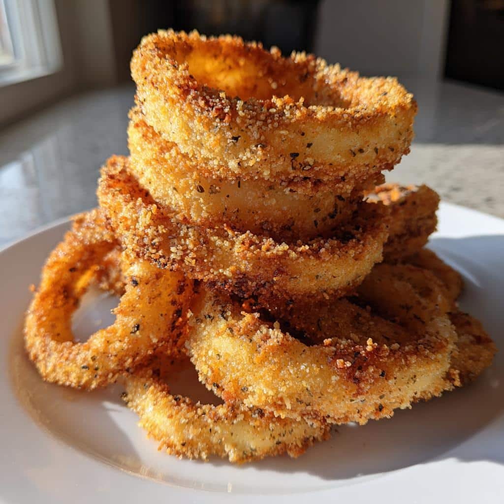Air Fryer Ranch-Flavored Onion Ring Chips