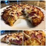 Air Fryer Reuben Pizza