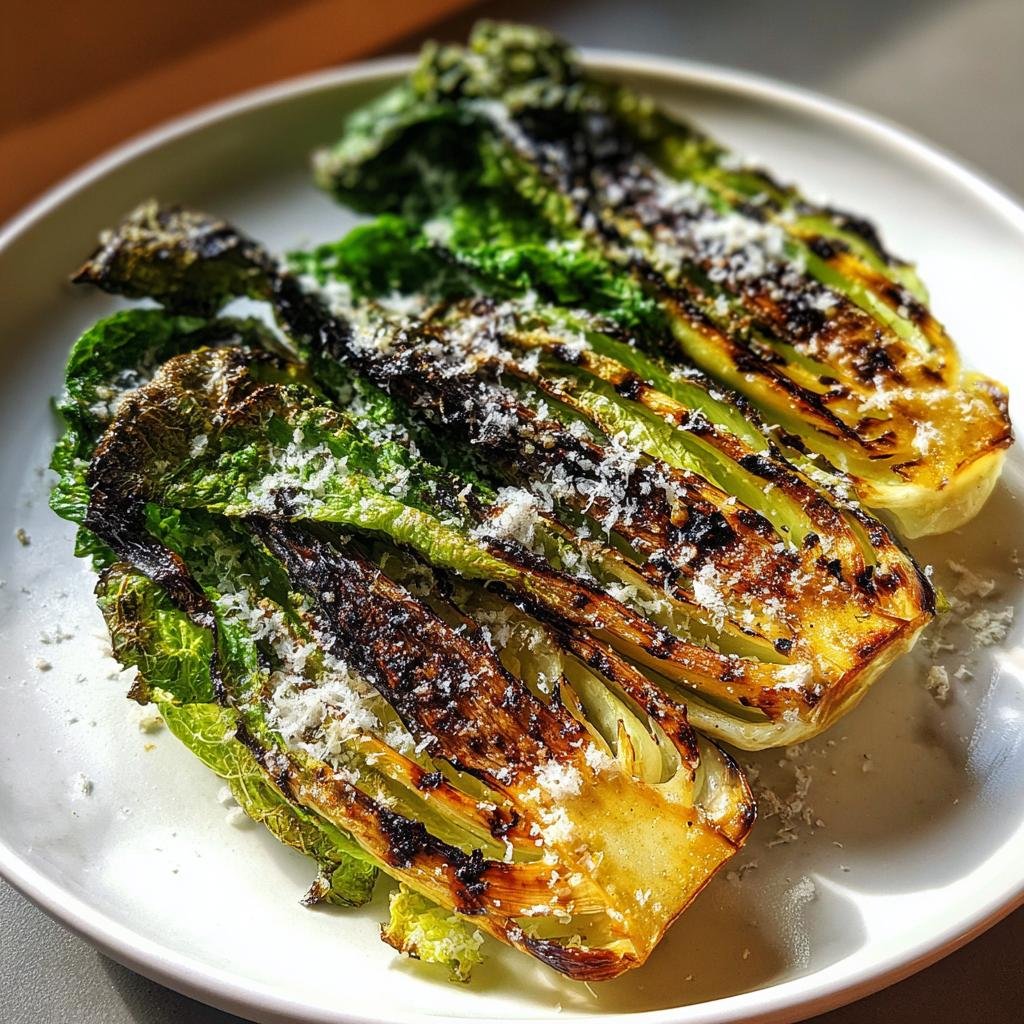 Air Fryer Romaine Salad (Grilled Style) - detail 1