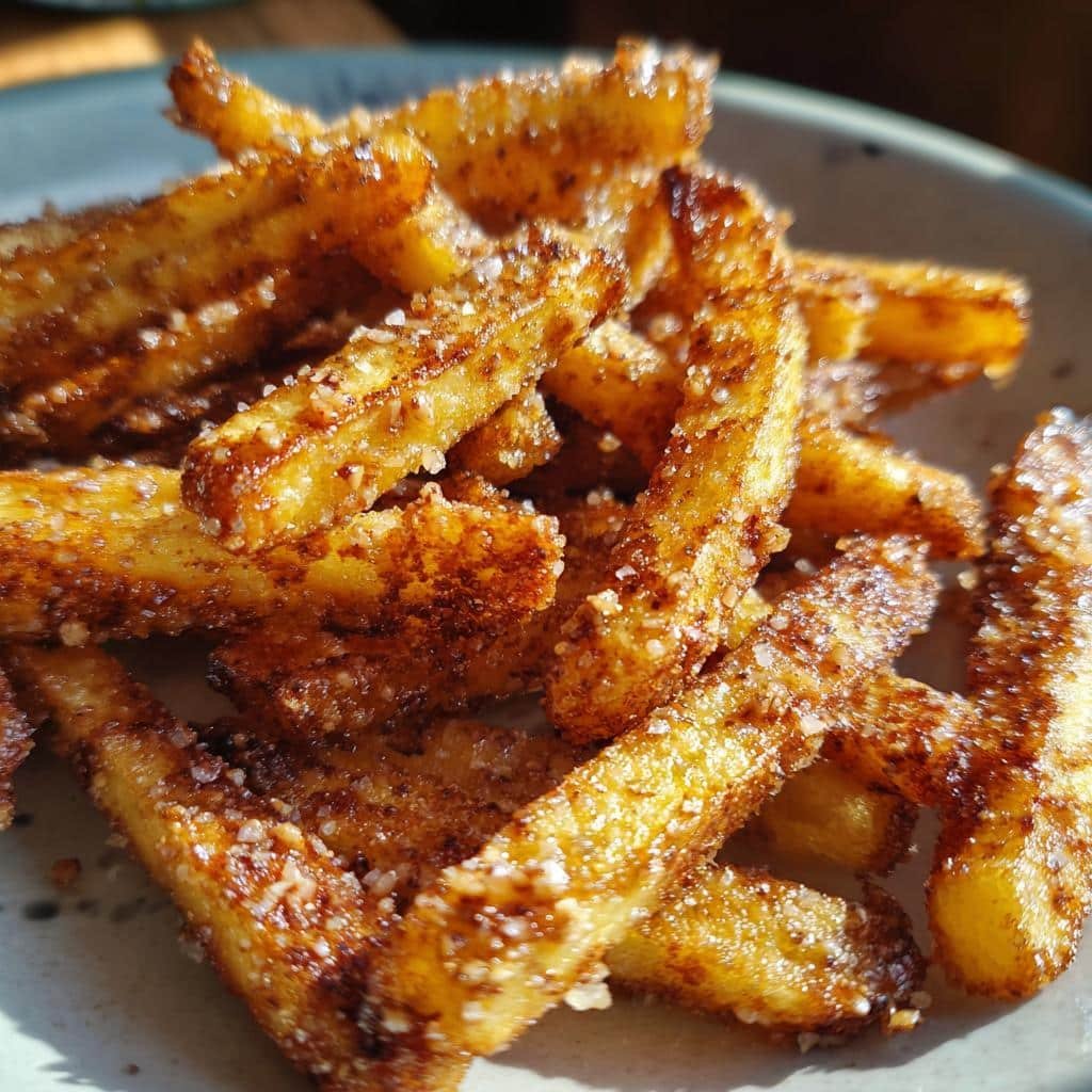 Air Fryer Smoked Hazelnut Praline Fries - detail 1