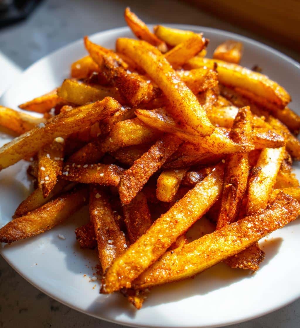 Air Fryer Smoked Paprika Lardo Fries - detail 1