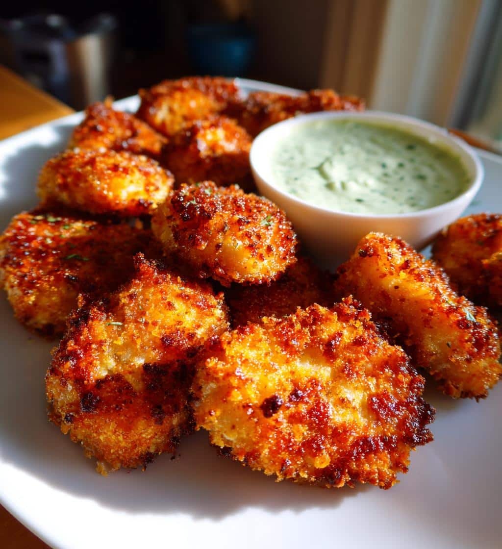 Air Fryer Smoky Chipotle Lime Nuggets with Crema - detail 1