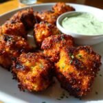 Air Fryer Smoky Chipotle Lime Nuggets with Crema