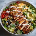 Air Fryer Southwest Chicken Salad