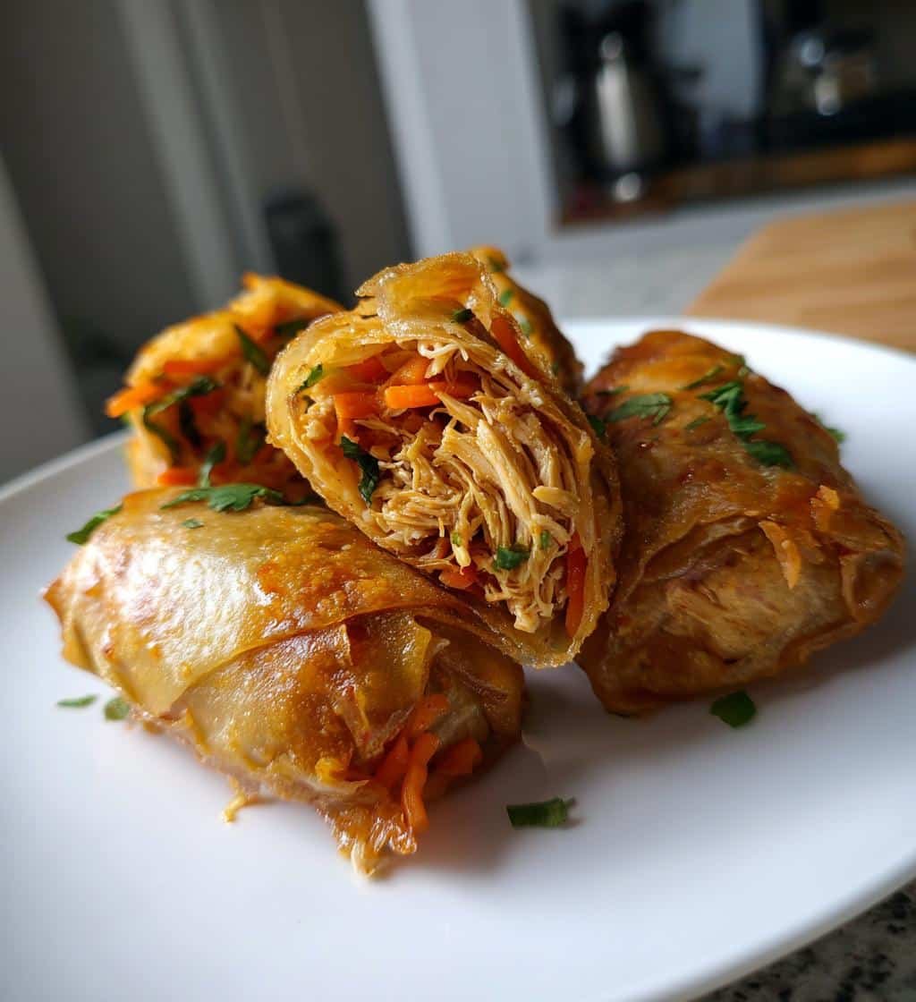 Air Fryer Spicy Rice Paper Pockets - detail 1