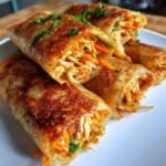 Air Fryer Spicy Rice Paper Pockets