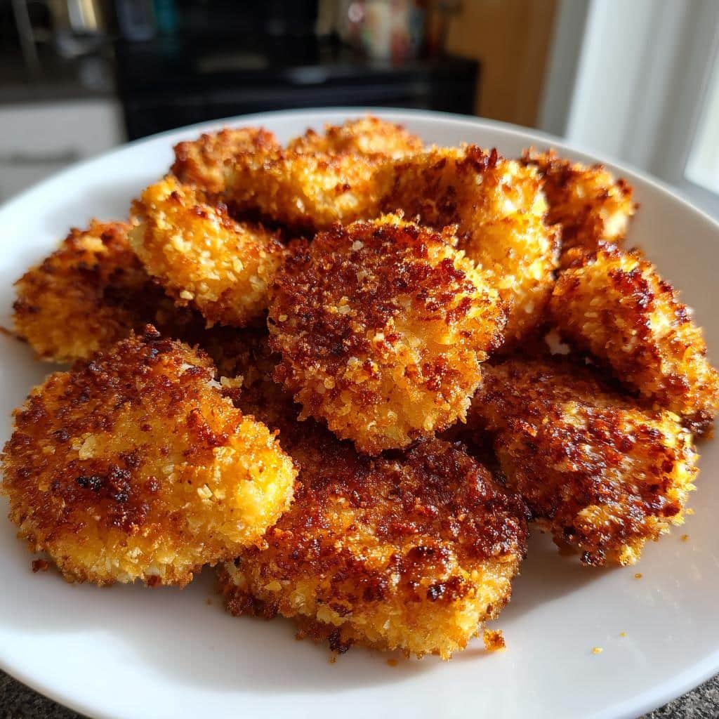 Air Fryer Spicy Sriracha Panko Nuggets (Extra Crispy) - detail 1