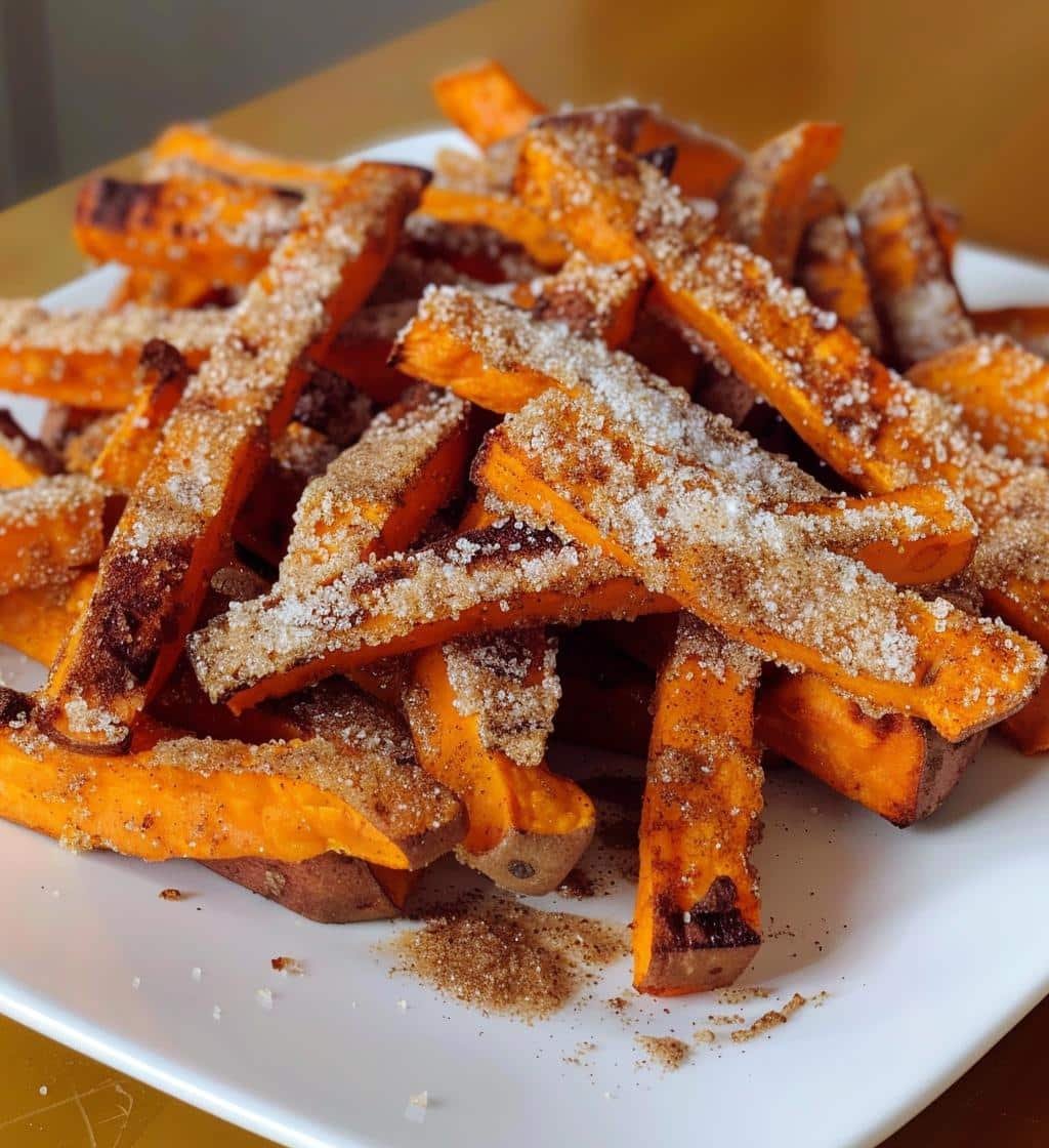Air Fryer Sweet Potato Fries Cinnamon - detail 1