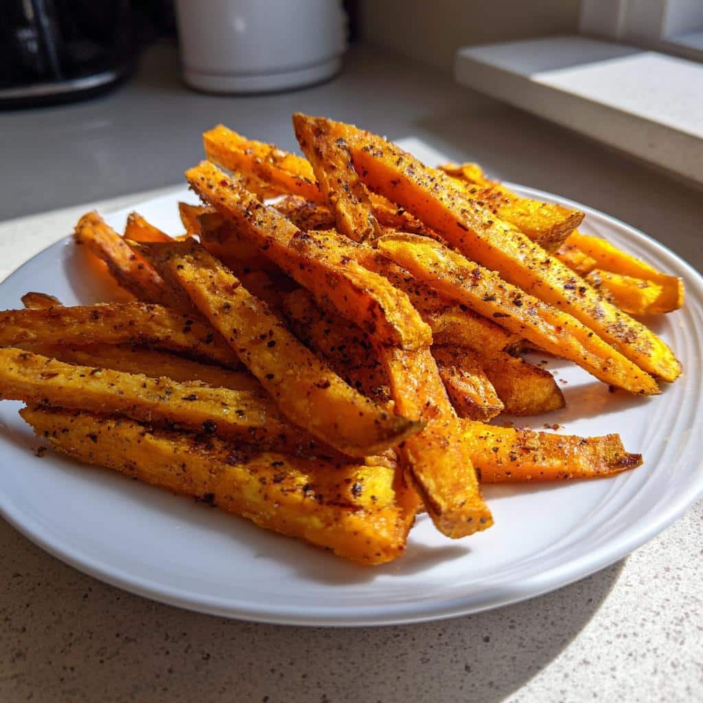 Air Fryer Sweet Potato Fries Healthy Base - detail 1