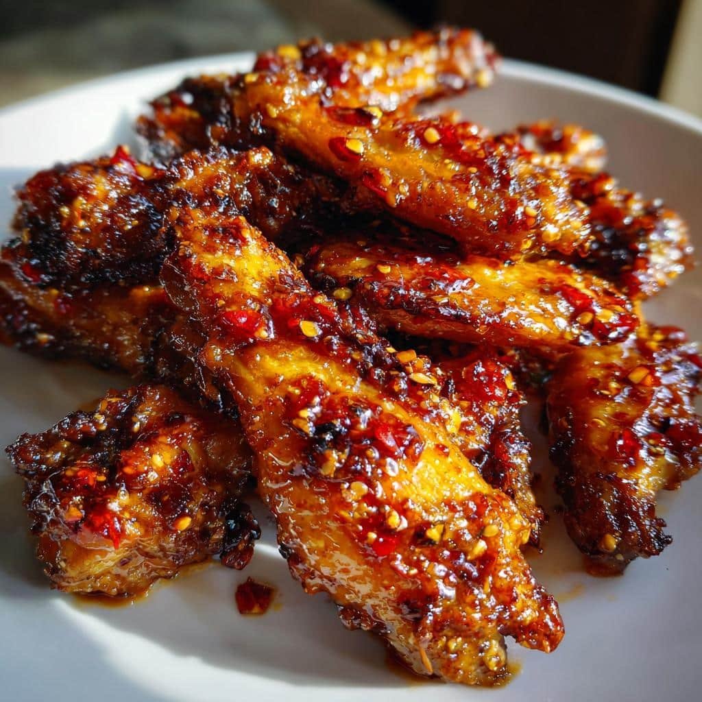Air Fryer Thai Sweet Chili Wings