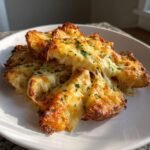 Air Fryer Three-Cheese Loaded Wedges (Cheddar, Mozzarella, Parmesan)