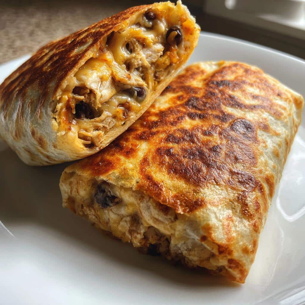 Air Fryer Tortilla Burrito Meal Prep (3 variants) - detail 1