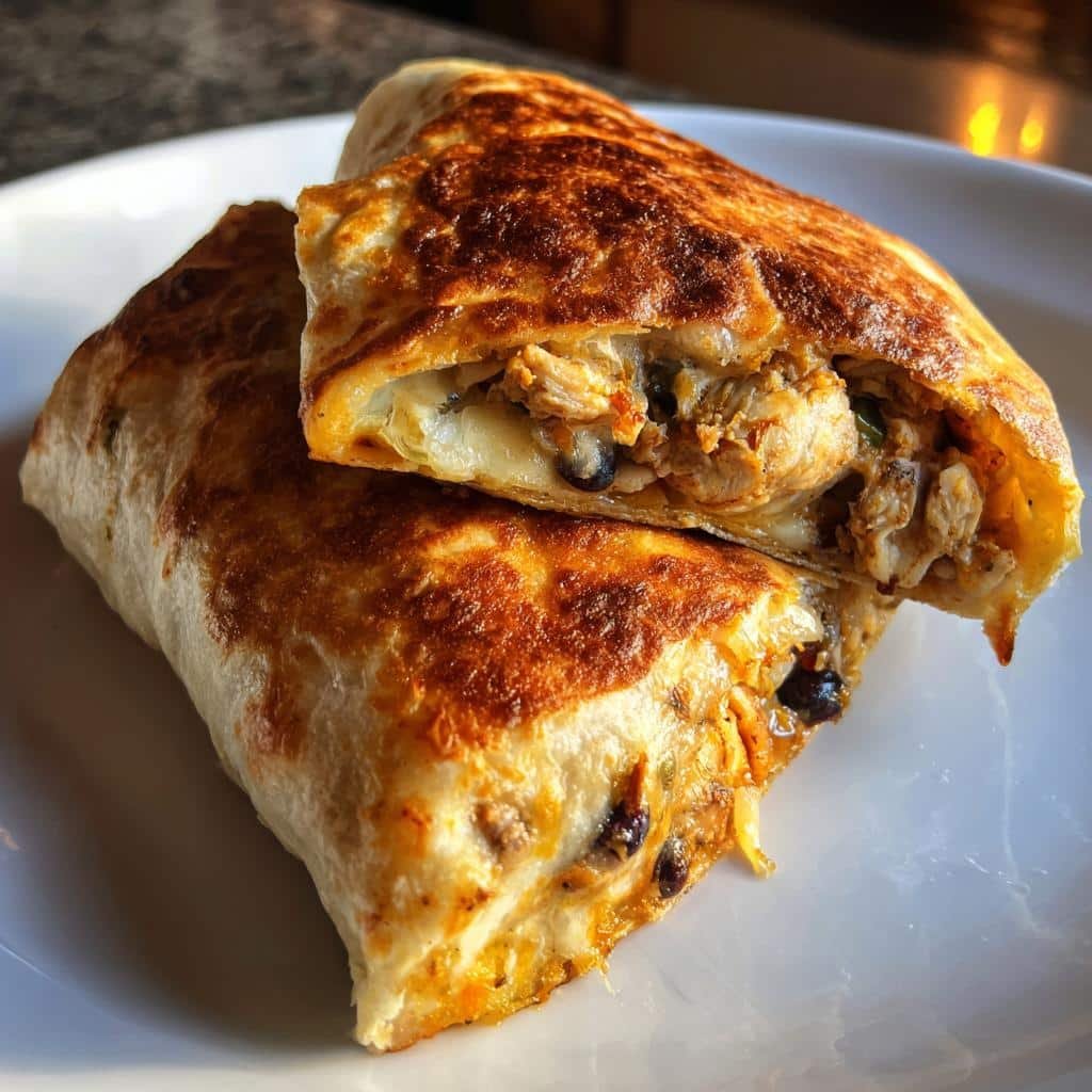 Air Fryer Tortilla Burrito Meal Prep (3 variants)