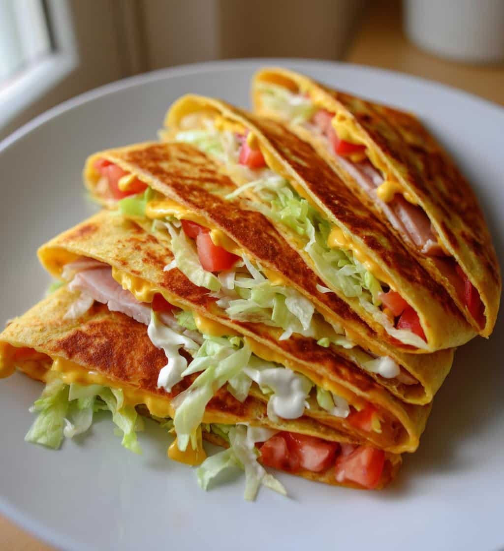 Air Fryer Turkey Tortilla Wrap - detail 1