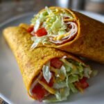 Air Fryer Turkey Tortilla Wrap