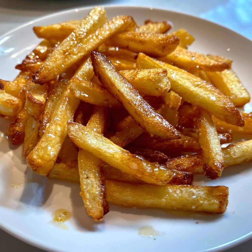 Air Fryer White Miso & Garlic Fries
