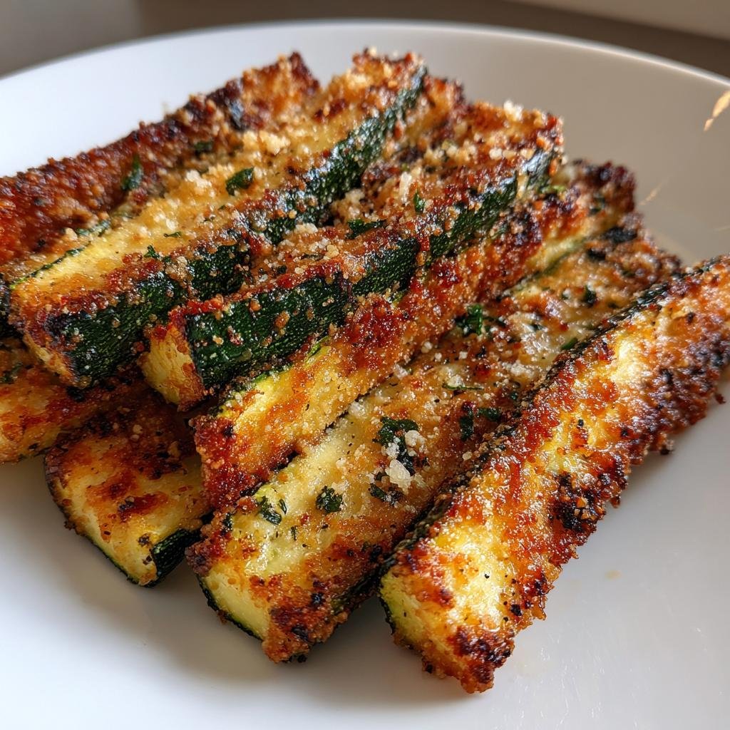 Air Fryer Zucchini Wedges