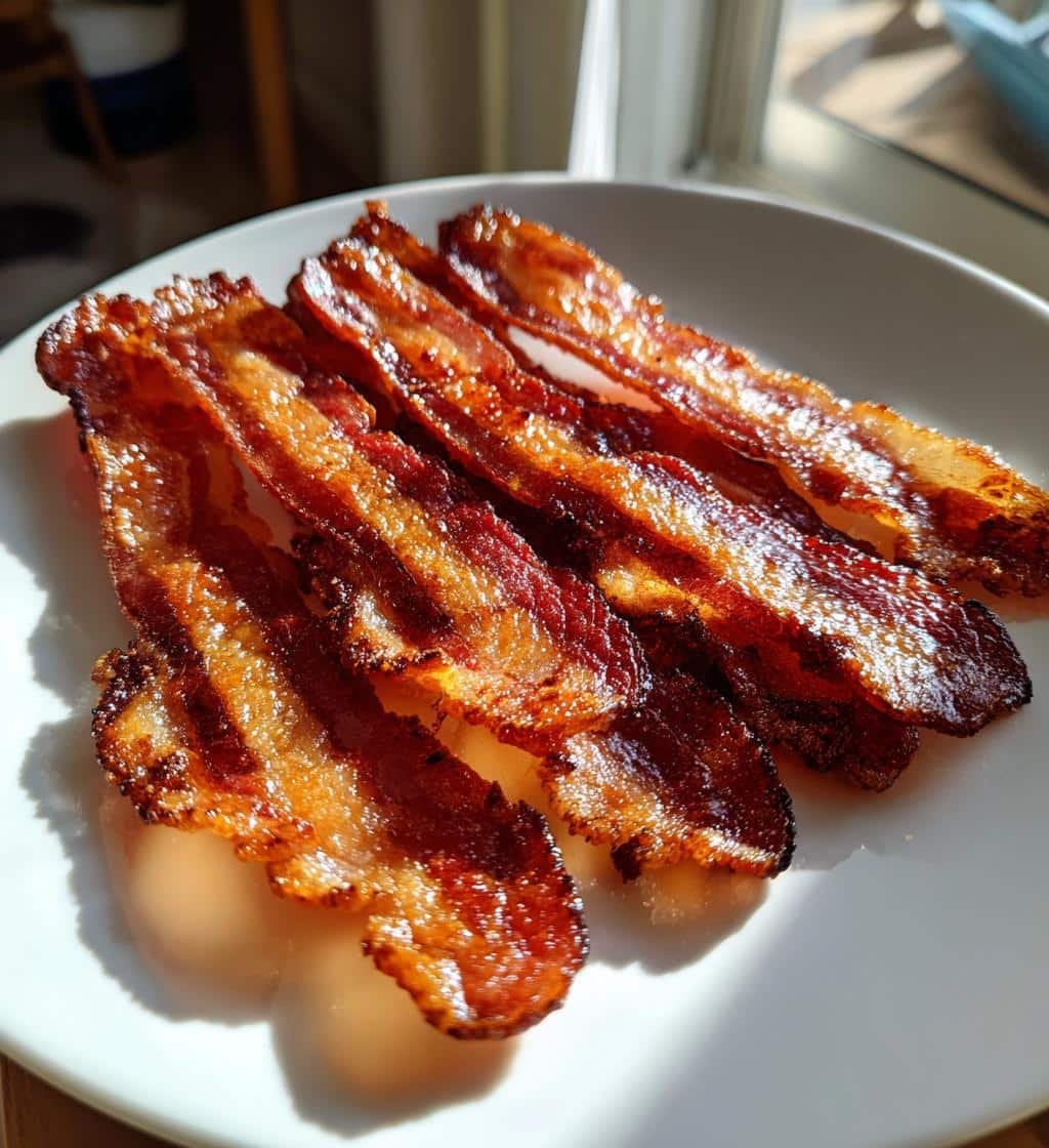 Air fryer Bacon Extra Crispy