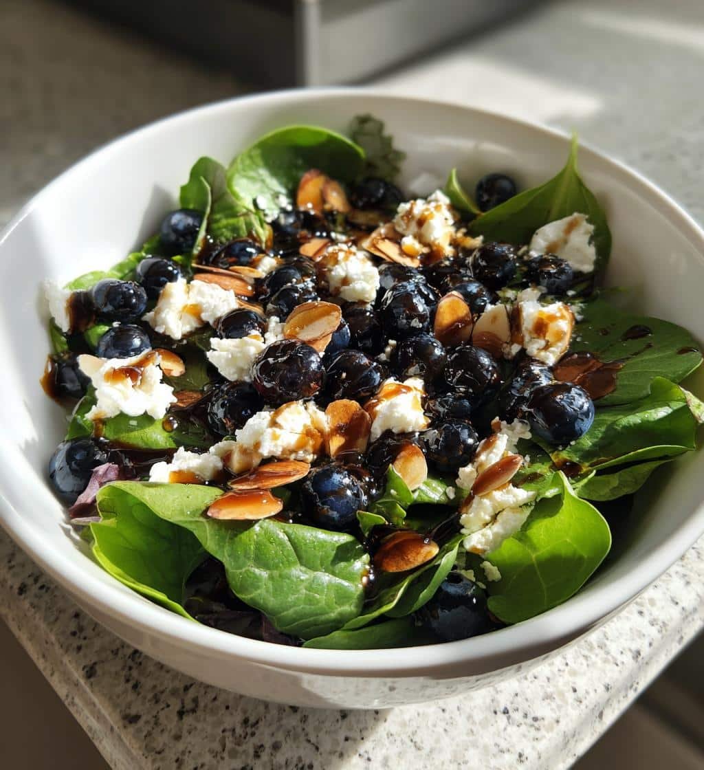 Air fryer Blueberry Goat Cheese Spring Mix - detail 1