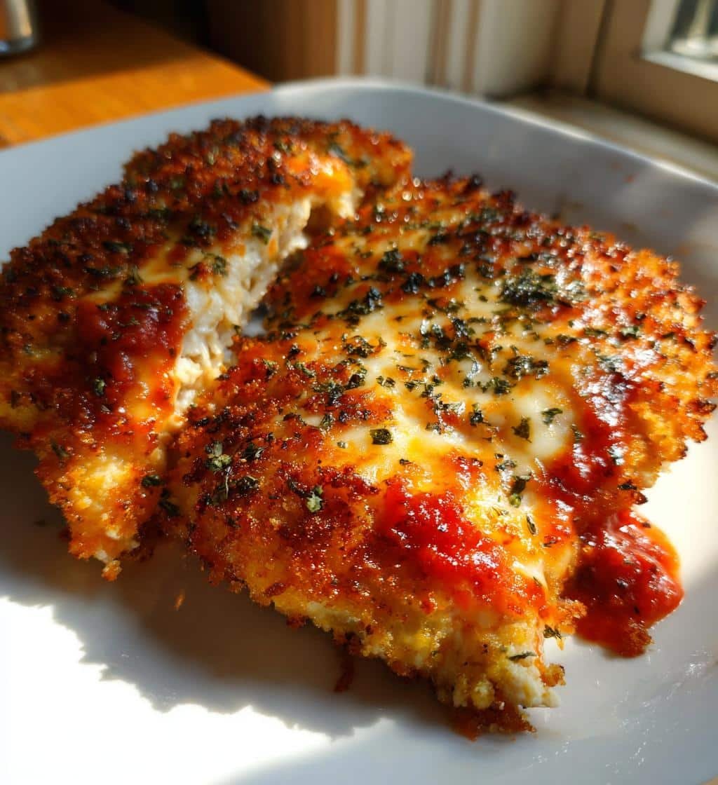 Air fryer Chicken Parmesan