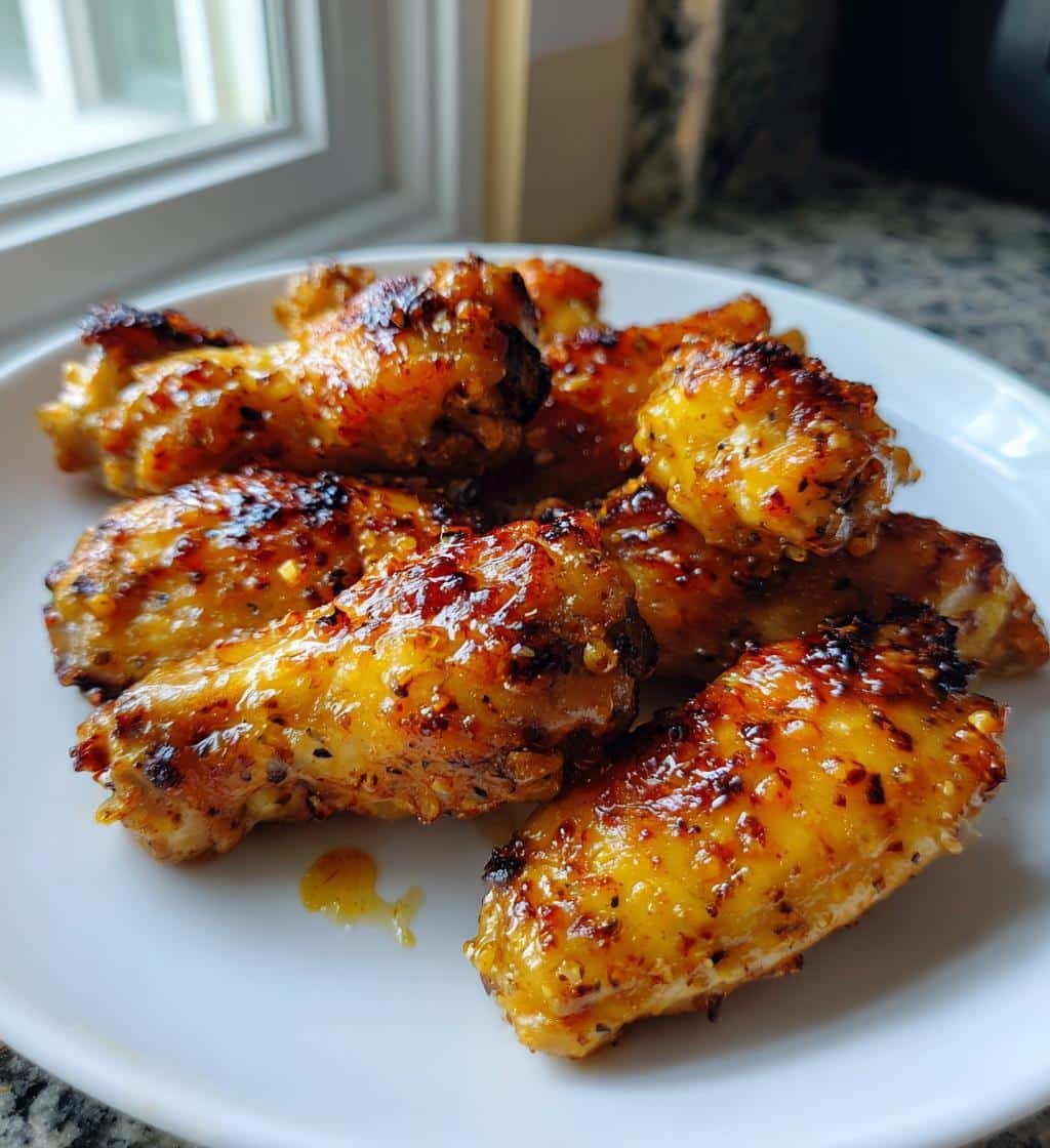 Irresistible Air Fryer Crispy Honey Mustard Wings in 30 Minutes 4 Air fryer Crispy Honey Mustard Air Fryer Wings - detail 1