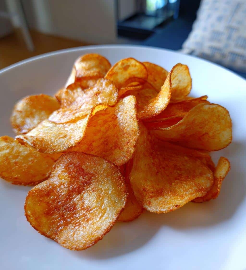 Air fryer Crispy Hot Sauce Potato Chips - detail 1