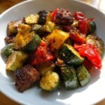 Air fryer Crispy Mediterranean Spiced Vegetable