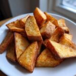 Air fryer Crispy Pumpernickel Chips