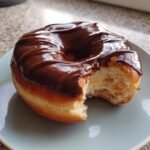 Air fryer Donuts Boston Cream