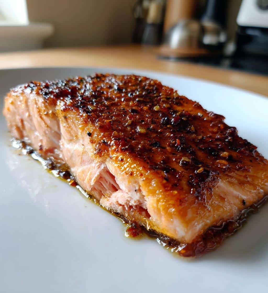 Air fryer Easy Cajun Honey Butter Salmon