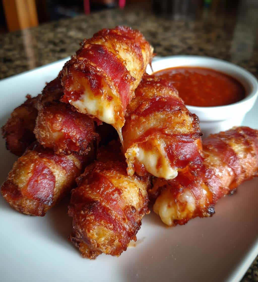 Air fryer Easy Pepperoni Pizza Cheese Sticks