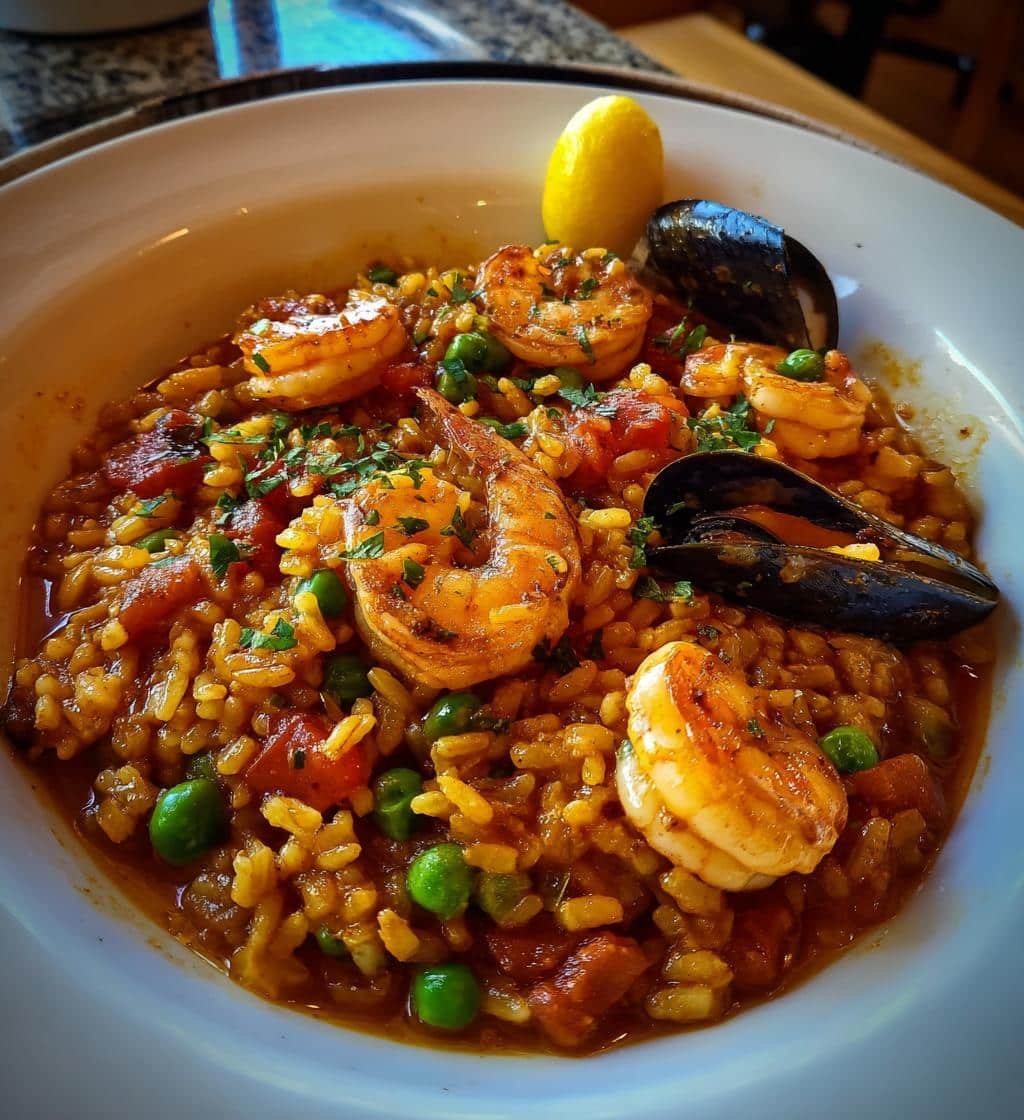 Air fryer Easy Seafood Paella - detail 1