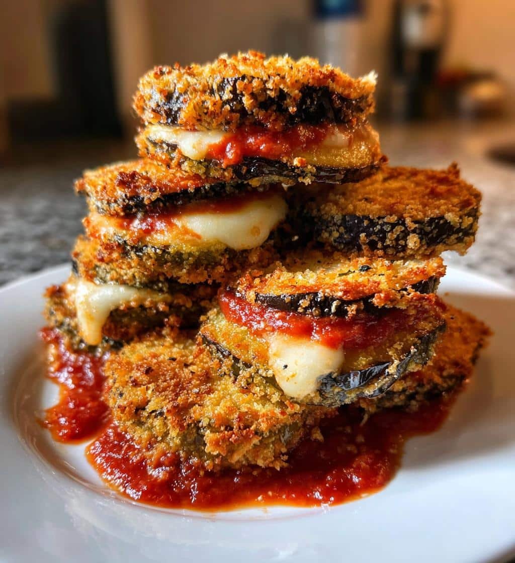 Air fryer Eggplant Parmesan  Veggie - detail 1