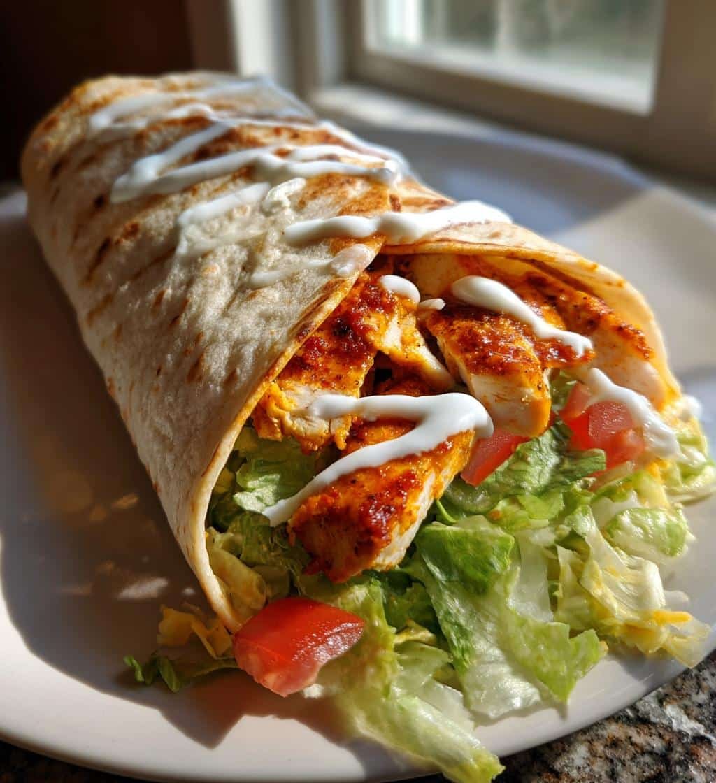 Air Fryer Fiesta Lime Chicken Wraps 4 Air fryer Fiesta Lime Chicken Wraps - detail 1