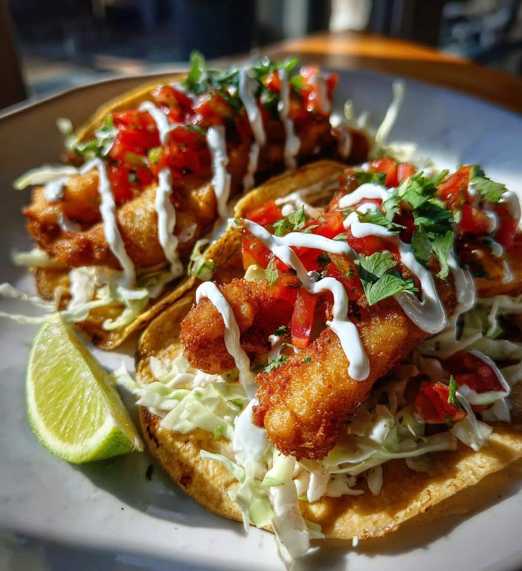 Air fryer Fish Tacos Crispy - detail 1