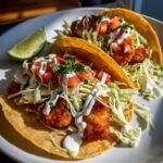 Air fryer Fish Tacos Crispy